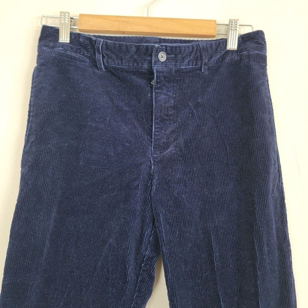 Polo Ralph Lauren Pants Boys 18 Blue Corduroy‎ Ankle Straight